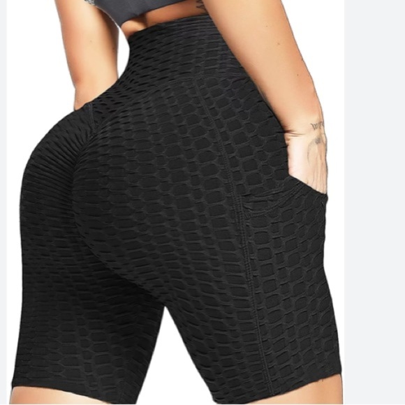 Hy-Impact peach contour shorts Keep Fit Series XL Waist  Tummy Control Workout - Picture 8 of 9